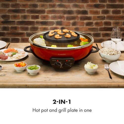 hot pot és grill lemez