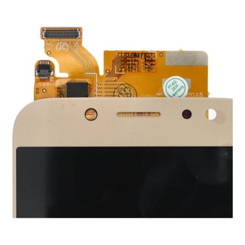 LCD OLED kijelző keret nélkül Samsung Galaxy J7 (2017) - arany - ALKATRÉSZ! - Image 2