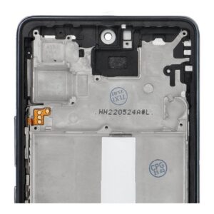 LCD kijelző SAMSUNG A53 A536 INCELL készülékhez kerettel - ALKATRÉSZ!