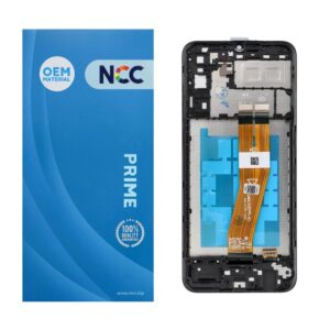 LCD kijelző kerettel Samsung Galaxy A04e - ALKATRÉSZ!