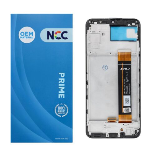 LCD kijelző kerettel Samsung Galaxy A23 4G (A235F) - ALKATRÉSZ!