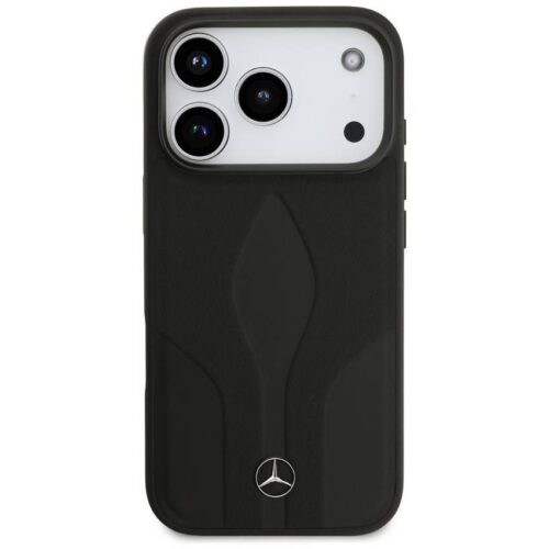 Mercedes Leather The Move MagSafe tok iPhone 17 Pro-hoz fekete - Image 2