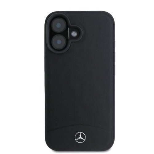 Mercedes MEHCP16MARMBK Leather Urban keménytok iPhone 16 Plus - fekete - Image 2