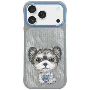 Nimmy Big Eyed Pet 2.0 Dog tok iPhone 17 Pro - szürke