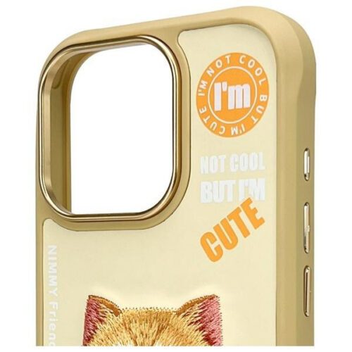 Nimmy Cool&Cute 2.0 Cat tok iPhone 16 Pro Max - bézs - Image 2