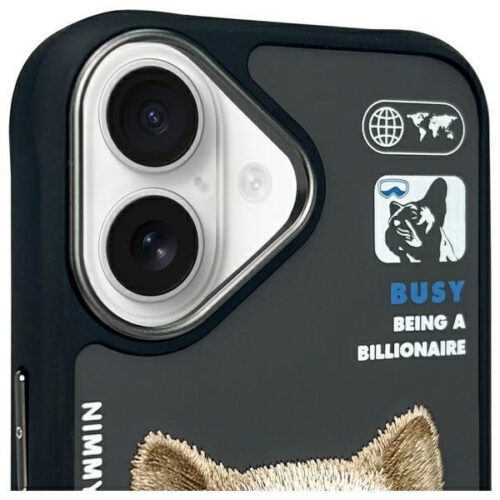 Nimmy Cool&Cute 2.0 Dog tok iPhone 16 - fekete - Image 2