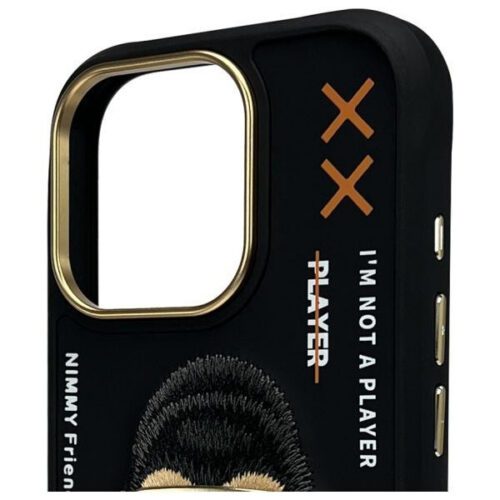 Nimmy Cool&Cute 2.0 Monkey tok iPhone 16 Pro - fekete - Image 2