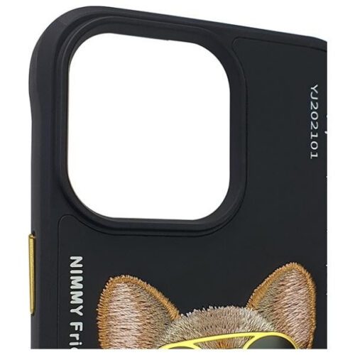 Nimmy Glasses Cool Dog tok iPhone 15 Pro - fekete - Image 2