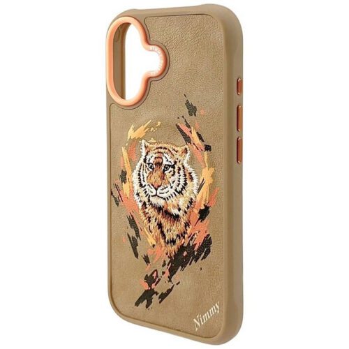 Nimmy Tiger MagSafe tok iPhone 17-hez világosbarna színben - Image 2