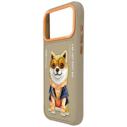 Nimmy szemüveg tok Cool Dog iPhone 17 Pro bézs színű tokhoz - Image 2