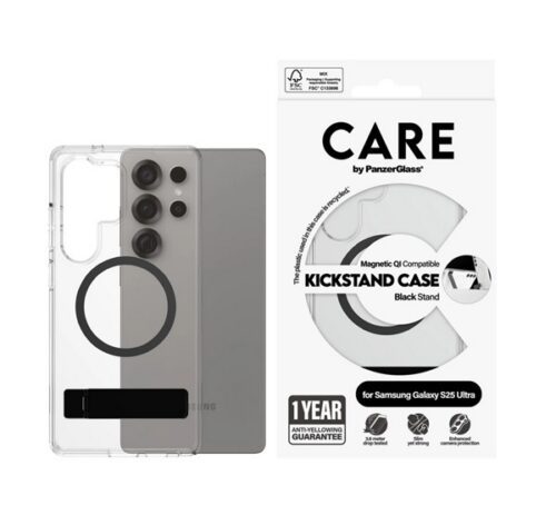 PANZERGLASS CARE KICKSTAND CASE szilikon telefonvédő (ütésállóság