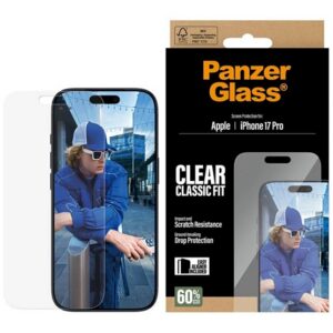 PANZERGLASS CLASSIC FIT EASYALIGNER képernyővédő üveg (oleofób réteg + segédkeret) ÁTLÁTSZÓ Apple iPhone 17 Pro
