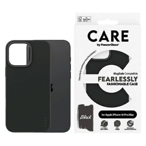 PanzerGlass Fashion MagSafe-kompatibilis tok iPhone 16 Pro Max - fekete