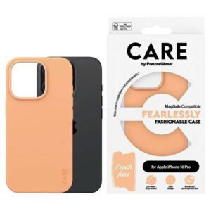PanzerGlass Fashion MagSafe-kompatibilis tok iPhone 16 Pro - barackszín