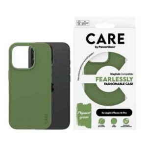 PanzerGlass Fashion MagSafe-kompatibilis tok iPhone 16 Pro - zöld