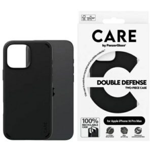 PanzerGlass Feature Double Defense tok iPhone 16 Pro Max - fekete