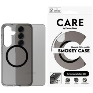 PanzerGlass Flagship Urban Combat Black QI MagSafe-kompatibilis tok Samsung Galaxy S25 - füstszürke