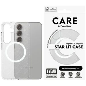 PanzerGlass Flagship Urban Combat Starlight White QI MagSafe-kompatibilis tok Samsung Galaxy S25 - átlátszó