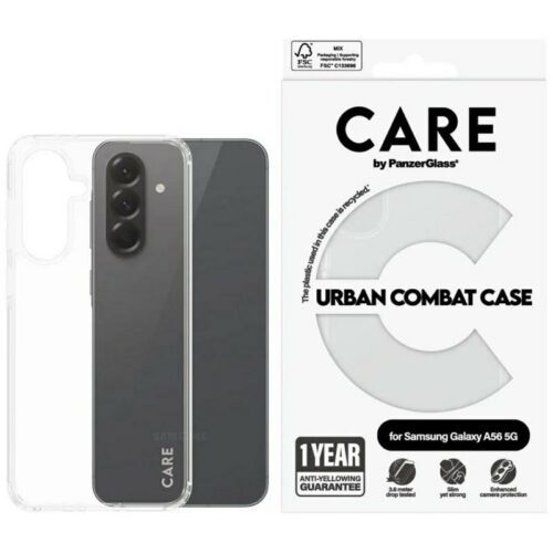 PanzerGlass Flagship Urban Combat tok Samsung Galaxy A56 - átlátszó