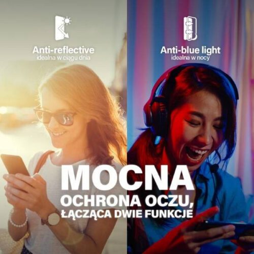 PanzerGlass Ultra-Wide Fit tükröződésmentes kékfény szűrős edzett üveg fekete szegéllyel felhelyezést segítő kerettel iPhone 15 Pro Max - Image 2