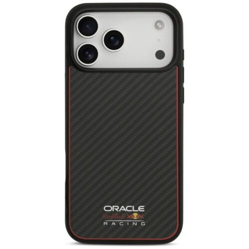 Red Bull Kevlar Logo Matt MagSafe tok iPhone 17 Pro Max-hoz fekete - Image 2