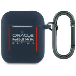 Red Bull RBA2SIVSV Silicone Logo & Lines tok AirPods 1/2 - piros