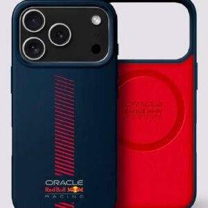 Red Bull szilikon Powerbar MagSafe tok iPhone 17 Pro Max készülékhez Navy Blue