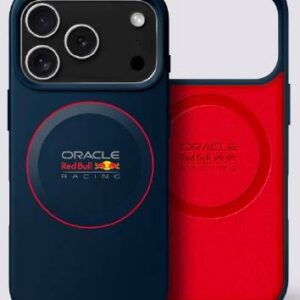 Red Bull szilikon Red Ring MagSafe tok az iPhone 17 Pro-hoz Navy Blue