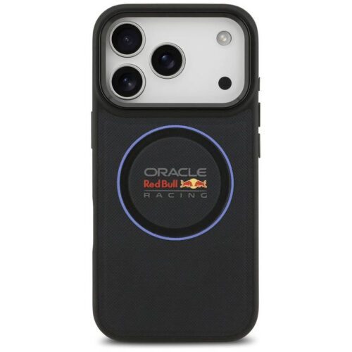 Red Bull tok Red Bull hálós kék gyűrű és fémgombok MagSafe iPhone 17 Pro navy tokhoz - Image 2