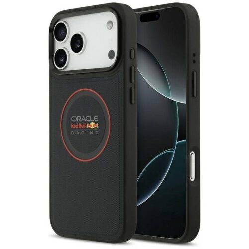 Red Bull tok Red Bull hálós piros gyűrű és fémgombok MagSafe iPhone 17 Pro Max tengerészhez