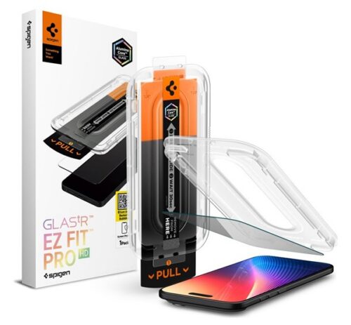 SPIGEN EZ FIT HD képernyővédő üveg (2.5D