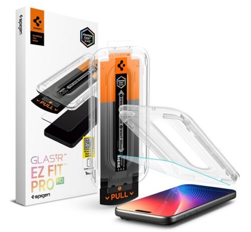 SPIGEN EZ FIT HD képernyővédő üveg (2.5D