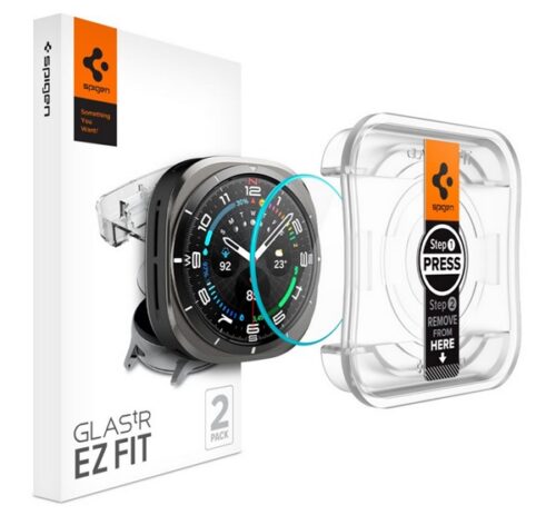SPIGEN EZ FIT kijelzővédő üveg 2db (2.5D
