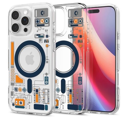 SPIGEN ULTRA HYBRID MAG ANALOGUE műanyag telefonvédő (ütésállóság