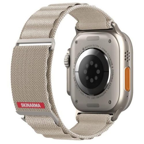 Skinarma Kobu csereszíj Apple Watch 44/45/49mm - törtfehér - Image 2
