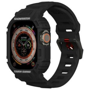 Skinarma Mecha tok szíjjal Apple Watch Ultra/Ultra2 (49mm) - fekete