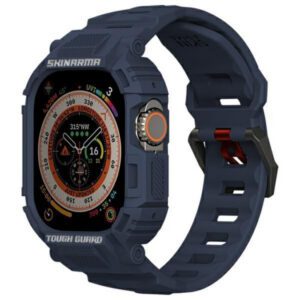 Skinarma Mecha tok szíjjal Apple Watch Ultra/Ultra2 (49mm) - sötétkék