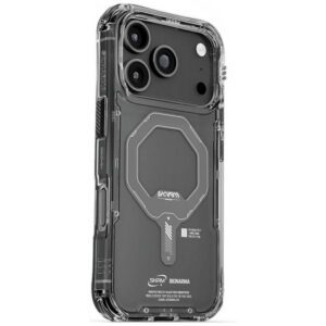 Skinarma Saido tok iPhone 17 Pro mágneses töltés grafit