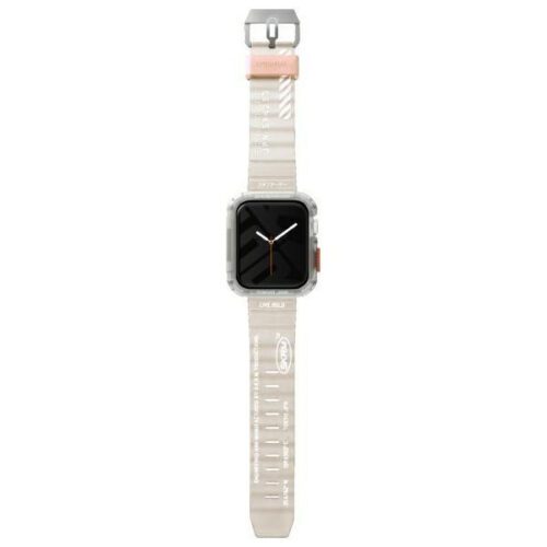Skinarma Shokku csereszíj Apple Watch 42/44/45mm - bézs