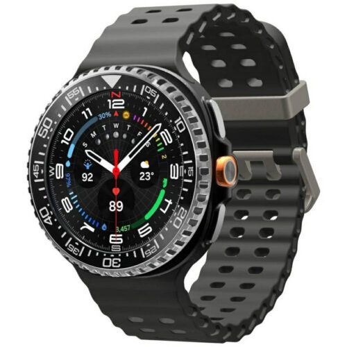 Spigen Bezel Tune Pro Diver tok Samsung Galaxy Watch 8 46 mm-es Samsung Galaxy Watch 8 46mm fekete