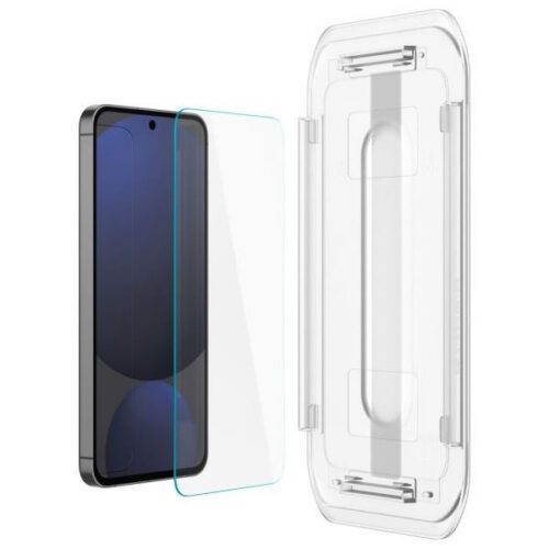 Spigen GLAS.TR"EZ FIT" edzett üveg kijelzővédő felhelyezést segítő kerettel Samsung Galaxy S24 FE - 2db - Image 2