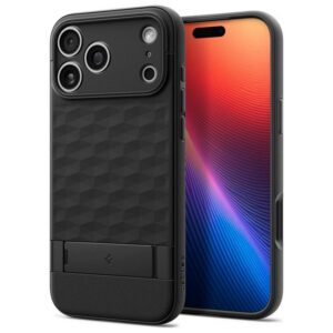 Spigen Parallax "S" MAG MAG MagSafe tok iPhone 17 Pro Max fekete