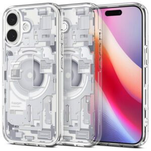 Spigen Ultra Hybrid Mag Mag MagSafe tok iPhone 17 Zero One fehérhez