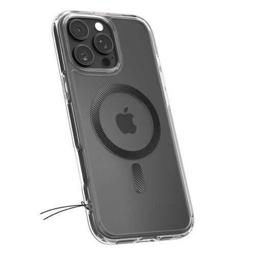 Spigen Ultra Hybrid MagSafe tok iPhone 16 Pro Max - átlátszó szürke mintával - Image 2