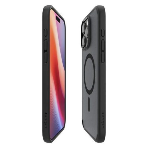 Spigen Ultra Hybrid MagSafe tok iPhone 16 Pro - áttetsző fekete - Image 2