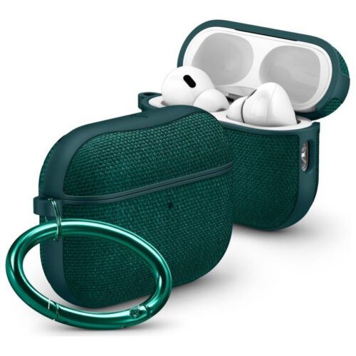 Spigen Urban Fit tok Apple AirPods Pro 3 készülékhez zöld - Image 2