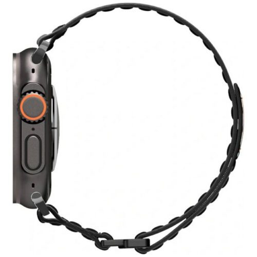 Spigen WBF0 szíj Apple Watch 8/9/10/11/SE/Ultra (44/45/46/49mm) fekete - Image 2