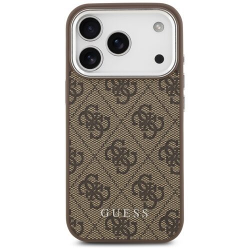 Tojás Guess 4G Classic Logo MagSafe iPhone 17 Pro barna tokhoz - Image 2