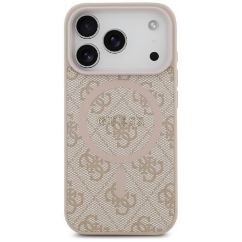 Tojás Guess 4G Ring Classic Logo MagSafe iPhone 17 Pro rózsaszín tokhoz - Image 2