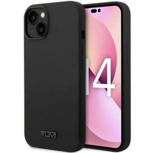 Tumi TUHCP14SSK Liquid Silicone tok iPhone 13/14 - fekete